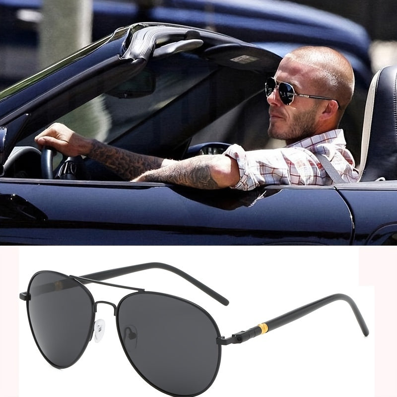 Men's Retro Polarizing Anti Light Sunglasses