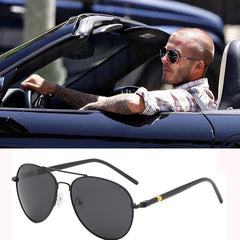 Men's Retro Polarizing Anti Light Sunglasses
