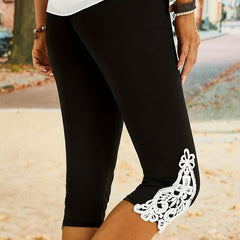 Solid Skinny Leggings Casual Women's Clothing