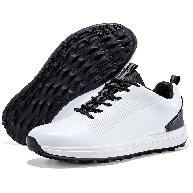 Men's Lightweight Golf Shoes Non Slip Lace Ups