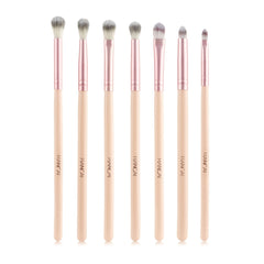 7pcs Eyeshadow Brush Eye Blender Kit Wooden Handle Vegan Makeup Tool