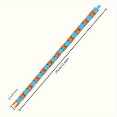 24 Link DIY Relaxation Chain - Transformable into Various Shapes - 8pcs
