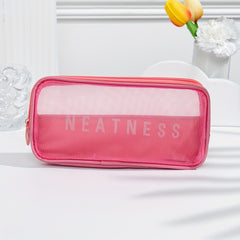 Toiletry Bag Makeup Brush Holder Organizer Zipper Pouch Travel Accessories