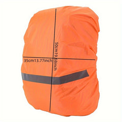 Waterproof 18-40L Backpack Rain Cover with Reflective Strip