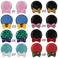 Colorful Bows Hair Clip Set for Kids Parties