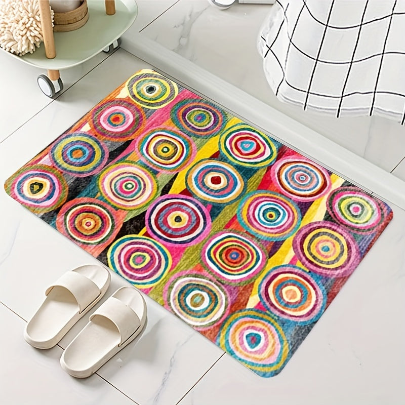 Non-slip Bathroom Floor Mat Living Room Carpet Tile Door Anti-slip Mat