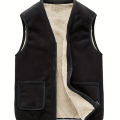 Men's Soft shell Vest for Fall and Winter