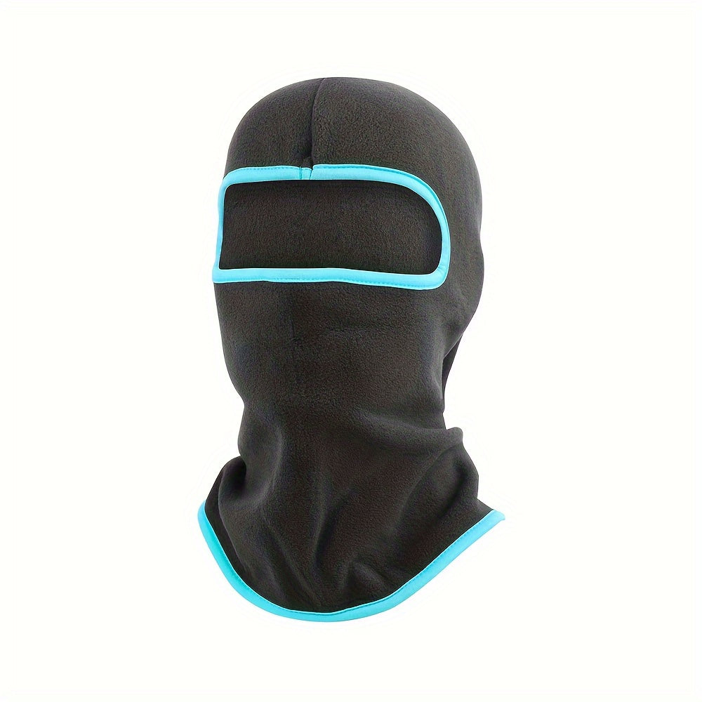 Polar Fleece Balaclava Windproof Full Face Mask Neck Gaiter For Outdoor Sports
