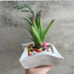 DIY Drip Rubber Mold Flower Pot Silicone Mold