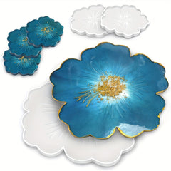 Large Resin Tray Mold & Coaster Molds for Resin Casting