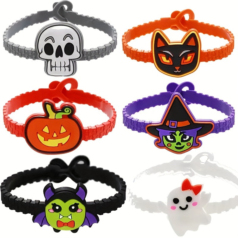 Cartoon Kids Bracelet Set Halloween Party Favor Kids Dress Up Accessories