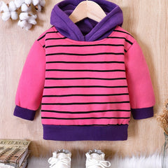Girls Fleece Hooded Sweatshirt for Autumn/Winter