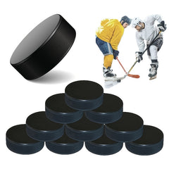 10pcs Ice Hockey Pucks Rubber Hockey Pucks Professional Sports Equipment