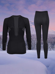 Yoga Set Long Sleeve Top & Leggings Suit Women's Activewear