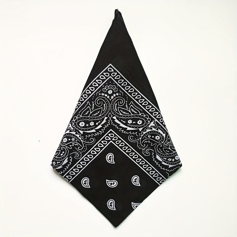Cashew Flower Large Square Scarf Insect Paisley Bandana
