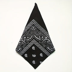 Cashew Flower Large Square Scarf Insect Paisley Bandana