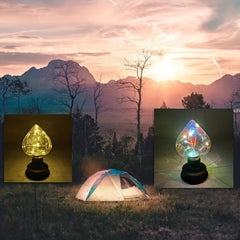Love Light Bulb Mini Night Light for Camping Bedroom Corridor