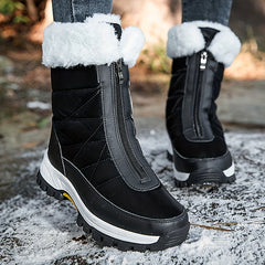 Women's Snow Boots High Top Waterproof Winter Shoes