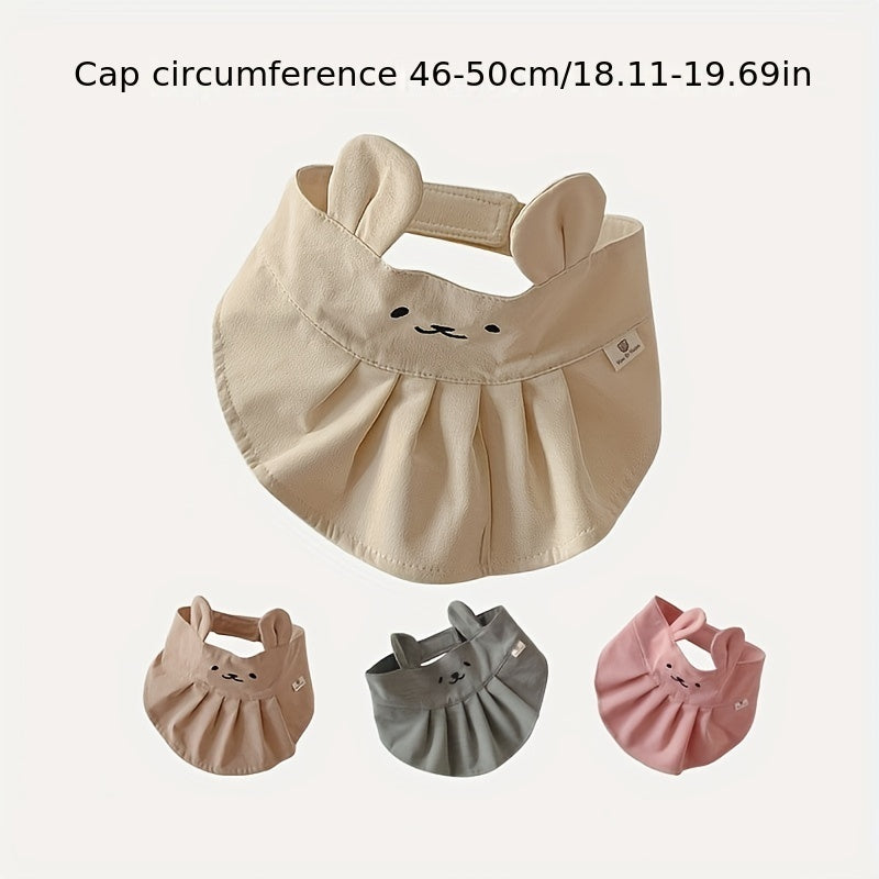 Baby Rabbit Empty Top Hat Sunscreen Hat for Toddler Kids