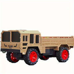 1pc Inertia Military Truck Van Car Off road Vehicle Model Toy Car