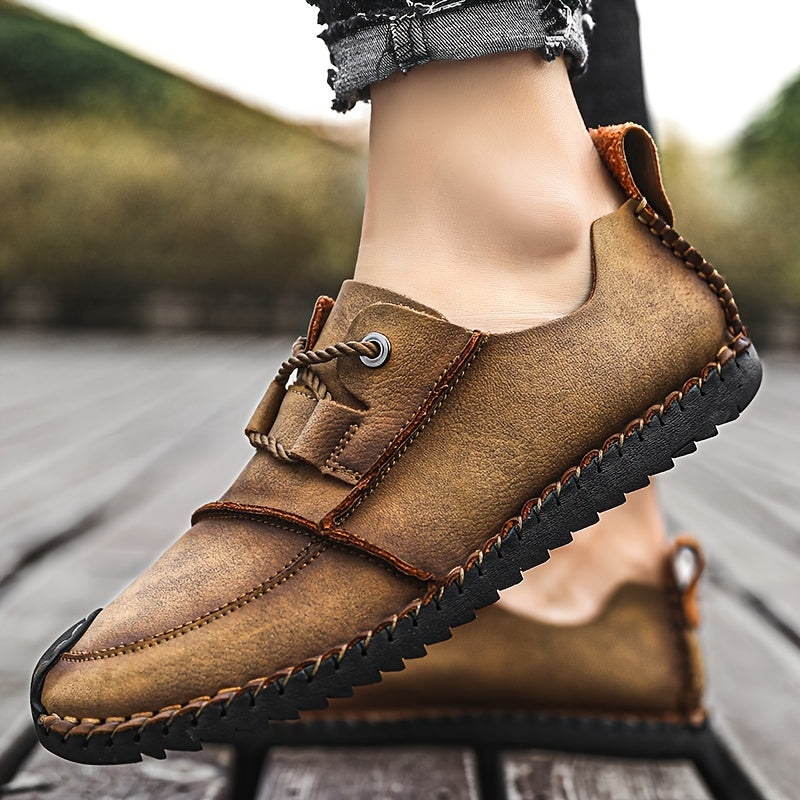 Men's Loafer Shoes Casual Slip On Walking Sneakers Summer Flat Shoes