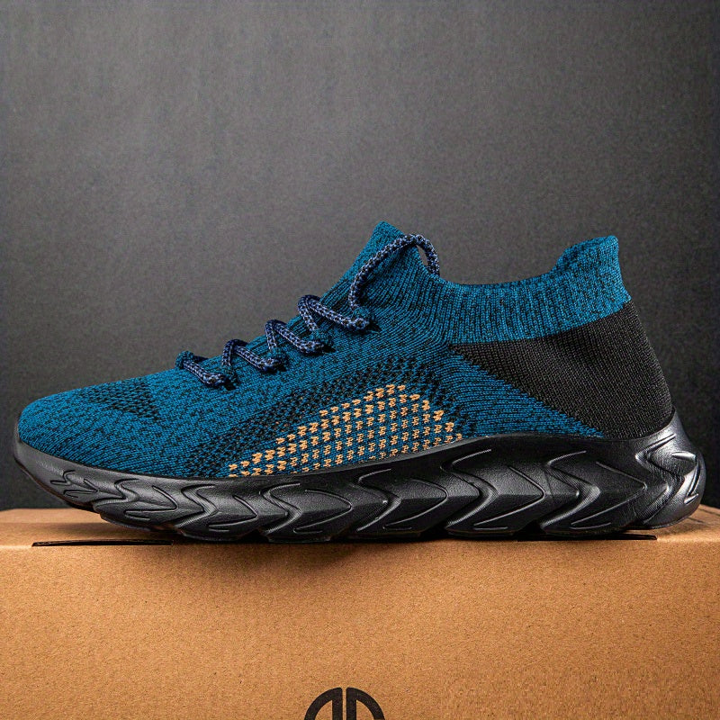 Men's Lace up Sneakers Athletic Shoes Lightweight Breathable