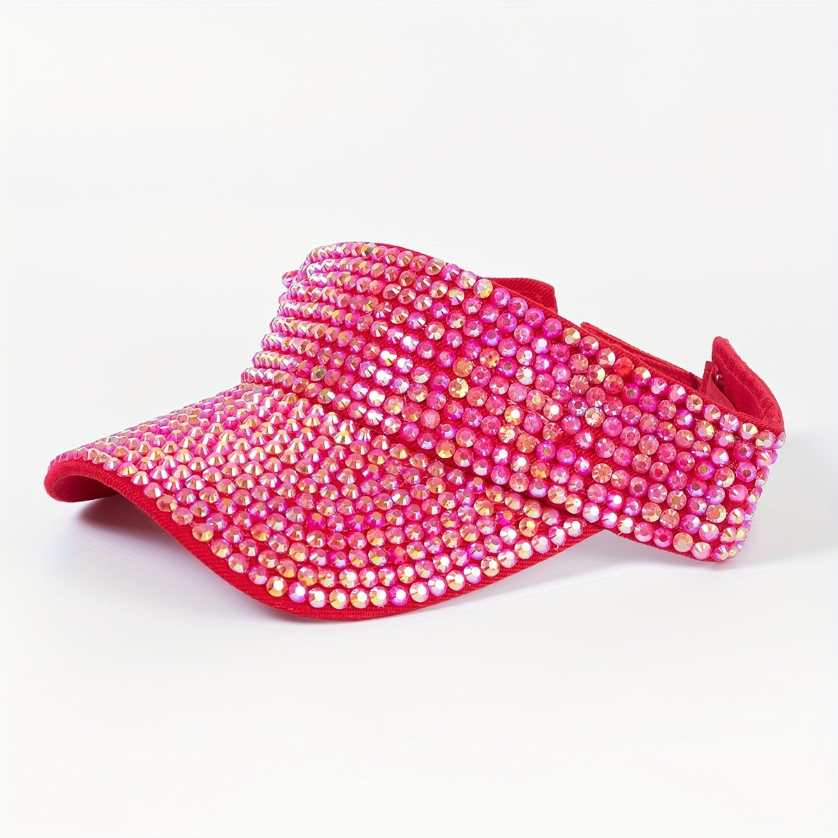 Y2K Candy Rhinestone Visor Hat UV Protection Baseball Cap