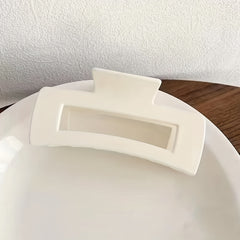 3pcs Square Matte Hair Claw Clip Non Slip Accessories