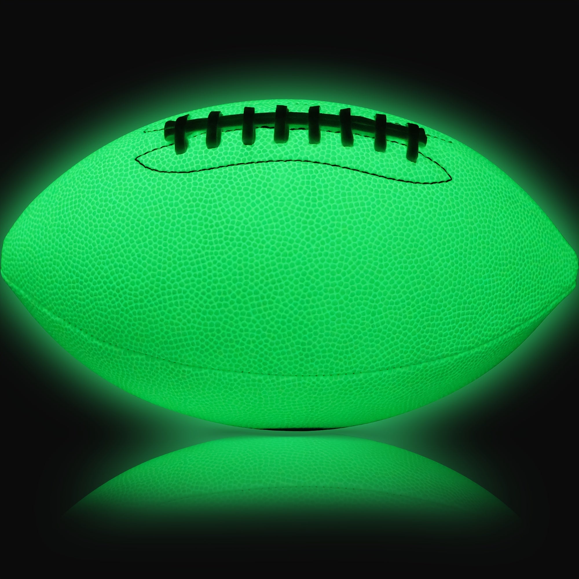 Fluorescent Green Rugby Ball for Outdoor Sports