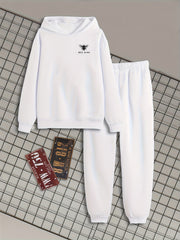 Toddler Bee Pattern Outfit 2pcs Hoodie & Sweatpants Set