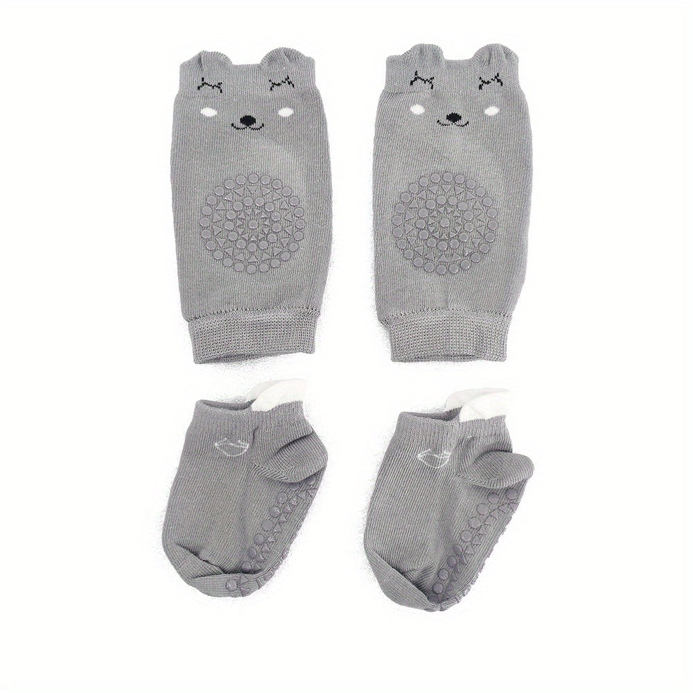 Baby Knee Pads & Leg Warmers Set for 0-3 Years - Ultimate Protection