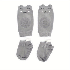 Baby Knee Pads & Leg Warmers Set for 0-3 Years - Ultimate Protection