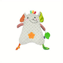 Baby Soothing Towel with Animal Doll for Infant and Toddler