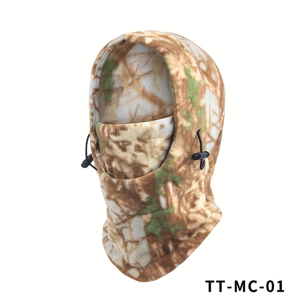 Cycling Mask For Cold Winter Weather - Camouflage Hat
