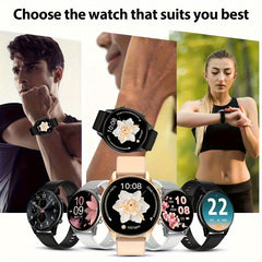 KDKP 3 Touchscreen Smartwatch for Android & iOS TPU Strap Aluminum Case