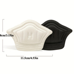 2pcs Heel Pads for Sport Shoes - Adjustable Size, Antiwear Feet Pads