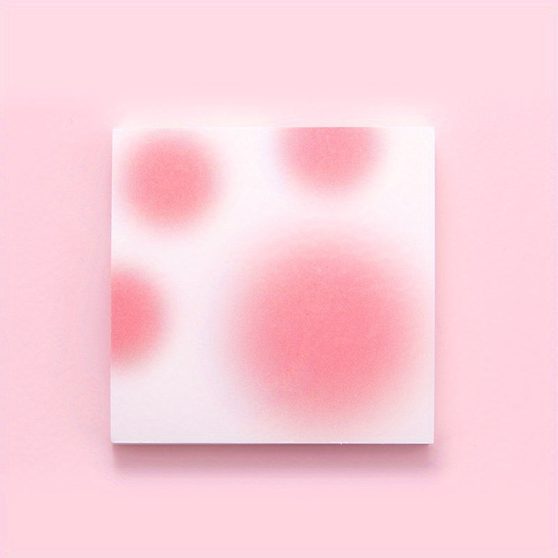 50 Sheets Gradient Pink Series Sticky Notes Memo Pad