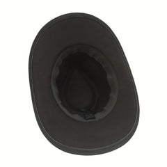 Western Cowboy Hat Felt Wide Brim Fedora Hat Cosplay Costume