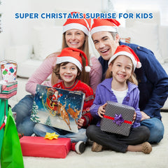 Christmas Countdown Calendar with 24 Surprise Animal Toy Cars