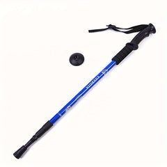 Outdoor Aluminium Trekking Pole Folding Crutch Stick