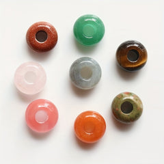 1pc 14 8MM Large Hole Natural Stone Beads for DIY Jewelry