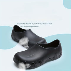 Men's Chef Shoes Oil Water Resistant Non Slip Safety Work Shoes