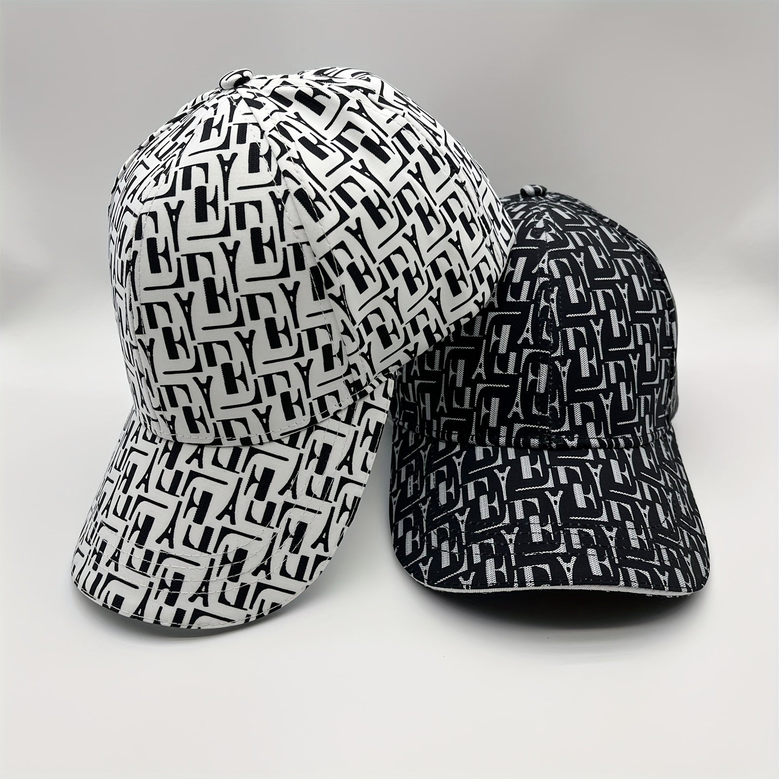 Breathable Baseball Cap Men's Outdoor Fishing Sun Hat Print Duck Tongue