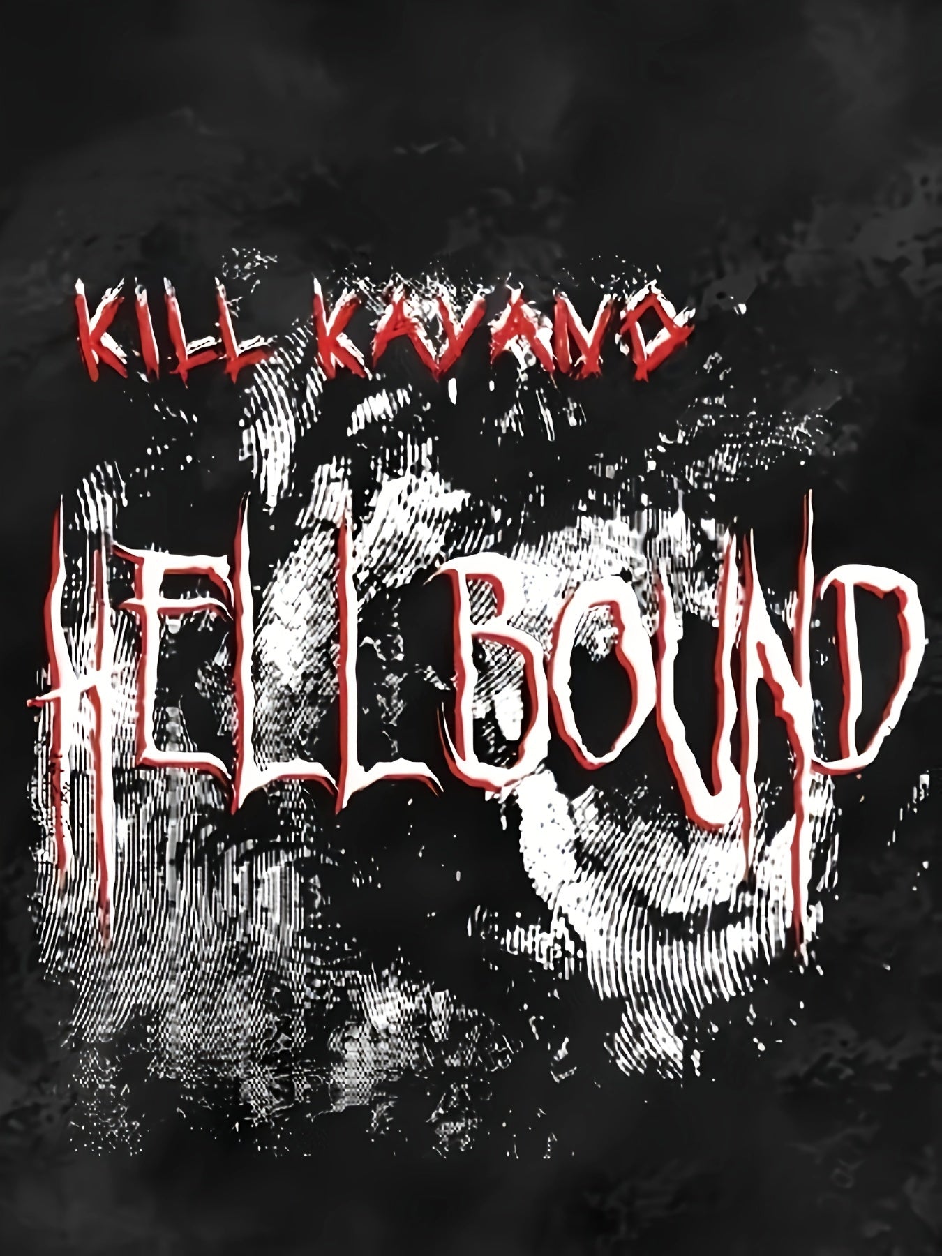 ''HELL BOUND'' Pattern Print Men's Short Sleeve Comfy T shirt Graphic Tee