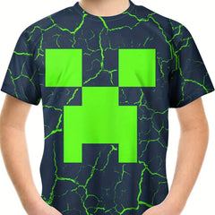 Kids 3D Print Tee - Street Wear Clothes