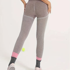High Waist Seamless Yoga Pants Slim Fit Stretchy Fitness Yoga Leggings