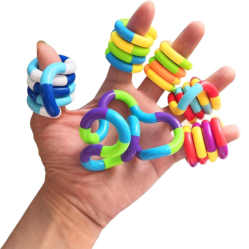 Colorful Twist Rope Toys Vibrant Coil Toys for Festive Parties