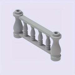 4pcs Building Block Farm Garden 1X4X2 Railing Fence DIY Animal Scene Play