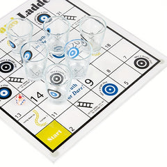 Snake Ladders Drinking Game Flight Chess For Adults Party
