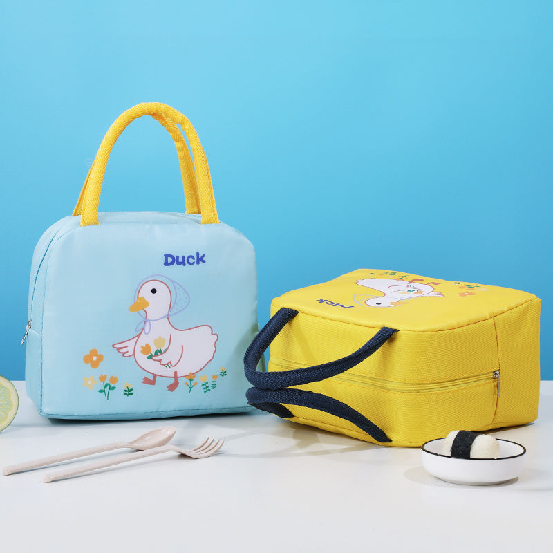Cartoon Bento Bag Lunch Box Insulation Storage Handbag